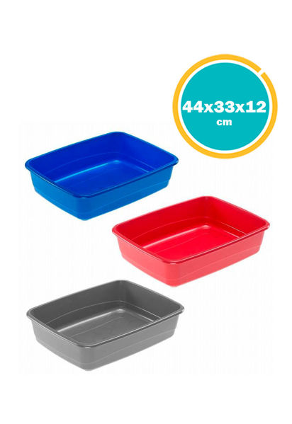 Imagen de Baño Bandeja Sanitaria Para Gatos NIP 10 Varios Colores