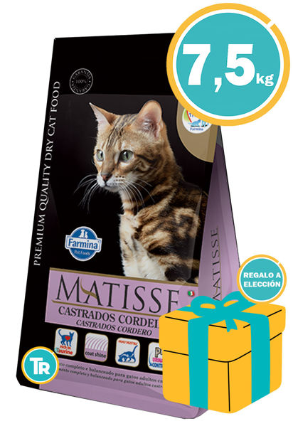 Imagen de MATISSE Alimento Castrado Cordero 7,5Kg