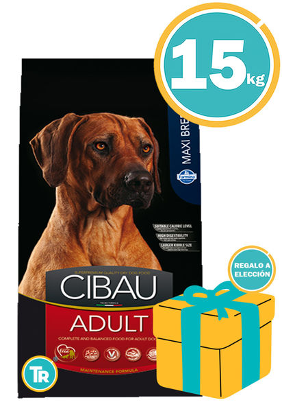 Imagen de CIBAU Alimento Perro Adulto Razas Grandes 15 kg