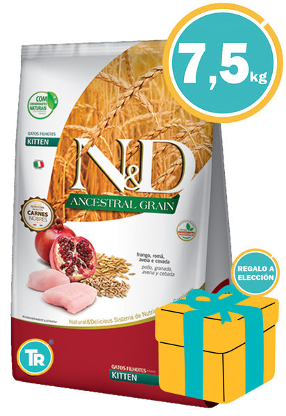 Imagen de Alimento NYD Ancestral Feline Kitten 7.5KG