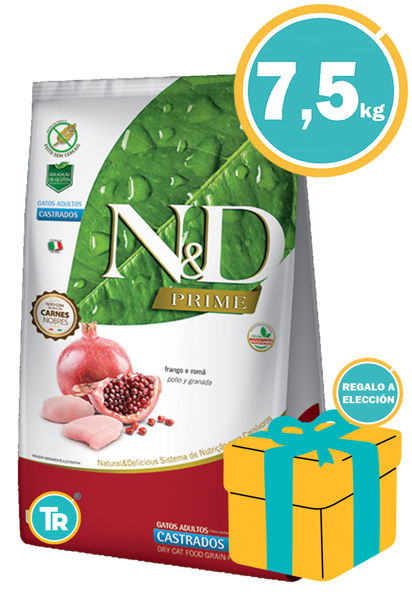 Imagen de Alimento NYD Prime Feline  Gato Castrado 7,5 kg