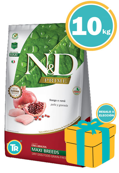 Imagen de Alimento NYD Prime Canine Pollo Y Granada Adult Maxi 10 kg