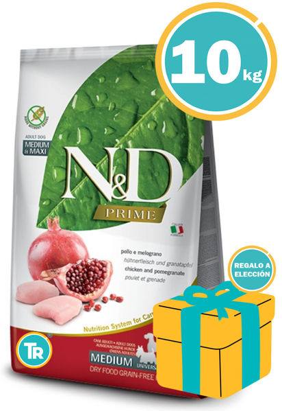 Imagen de Alimento NYD Prime Canine Pollo Y Granada Adult Medium 10 kg