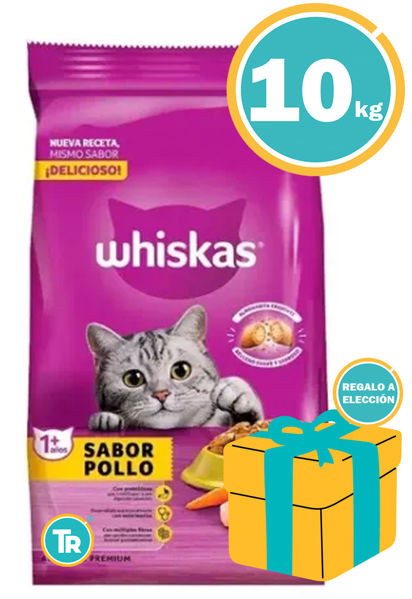 Imagen de Alimento WHISKAS Pollo y Verduras 10 kg