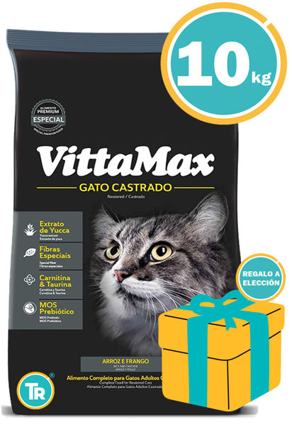 Imagen de VITTAMAX Gato Castrados Pollo y Arroz 10 kg