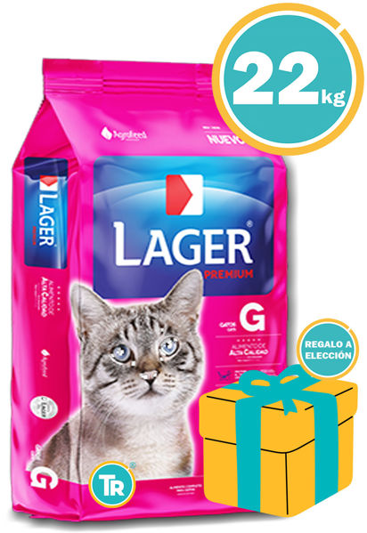 Imagen de LAGER Alimento Gato Adulto 22kg