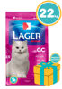 Imagen de LAGER Alimento Gatos Castrados 22KG