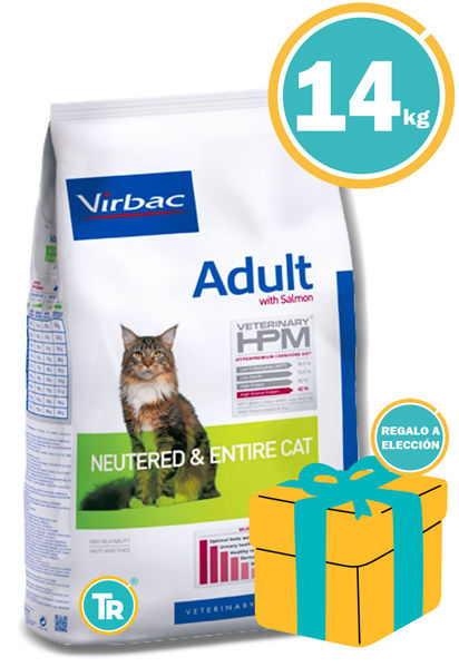 Imagen de Alimento HPM Virbac Gato Adulto 14kg