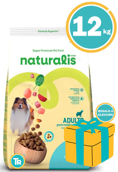 Imagen de NATURALIS Alimento Perro Adulto Pavo y Pollo 12kg