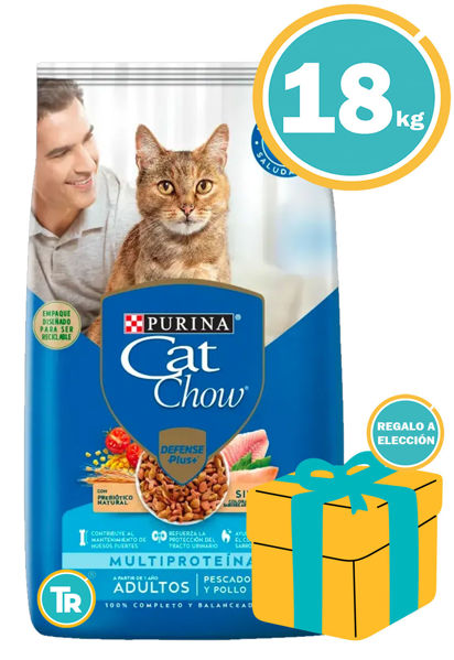 Imagen de CAT CHOW Adulto Pescado 15 + 3 Kg