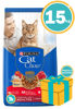 Imagen de CAT CHOW Gato Adulto Sabor Carne 15 kg