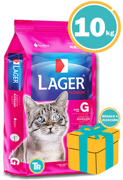 Imagen de LAGER Alimento Gatos Adulto 10kg