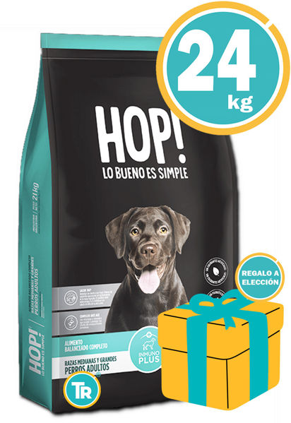 Imagen de HOP! Perro Adulto Razas Medianas y Grandes 21 + 3kg