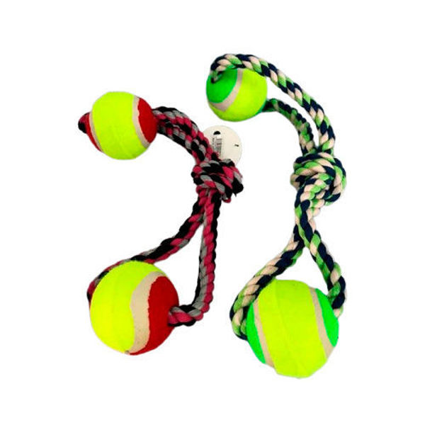 Imagen de JUGUETE CUERDA 2 PELOTAS LARGO BA-198