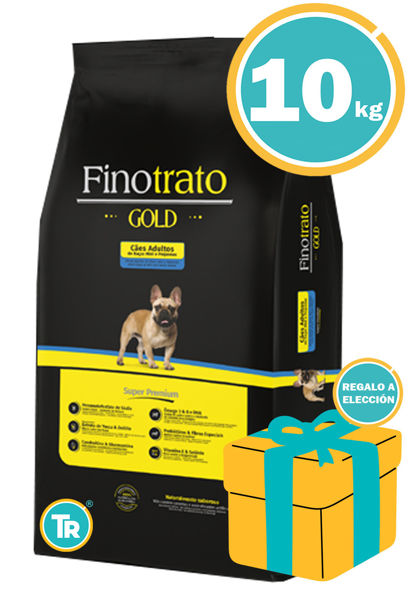 Imagen de FINOTRATO Alimento Gold Adulto Raza Mini y Peq 10,1kg