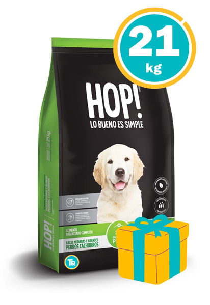 Imagen de HOP! Perro Cachorro Razas Medianas y Grandes de 21 kg