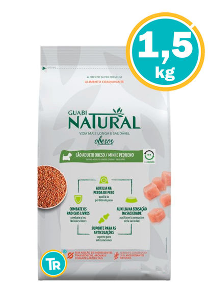 Imagen de GUABI Dog Adulto Sobre Peso Raza Peq/Mini 1,5kg