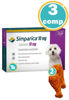 Imagen de ANTIPARASITARIO SIMPARICA Perro 10 mg 2,5 a 5 kg 3 comprimidos + Pata de pollo