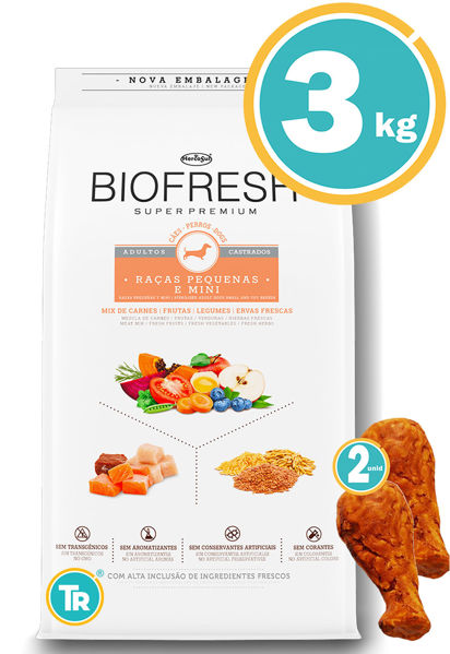 Imagen de BIOFRESH Perro Castrado Razas Pequeñas 3 KG
