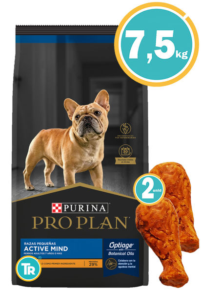 Imagen de PRO PLAN Perros Senior + 7 Años Small Breed 7,5 Kg + Patas de pollo