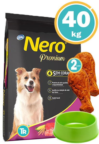 Imagen de NERO Perro Adulto  40 kg + Patas de pollo + Comedero - PROMO WEB