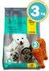 Imagen de THREE DOGS Familia Original Perro Adultos Razas Pequeñas y Minis 3kg + Patas de pollo