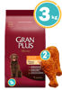 Imagen de GRAN PLUS Perro Senior 3kg Pollo y Arroz + Patas de pollo