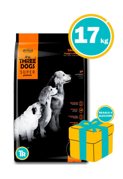 Imagen de Alimento THREE DOG Super Premium Senior 15 + 2kg