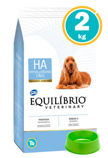 Imagen de EQUILIBRIO Perro Canine Hypoalergenic 2 kg + Comedero