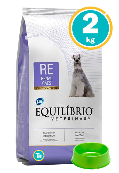 Imagen de EQUILIBRIO Perro Canine Renal 2 kg + Comedero