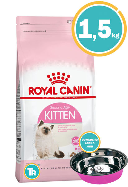 Imagen de ROYAL CANIN Feline Gatito Kitten 1,5 Kg + Comedero