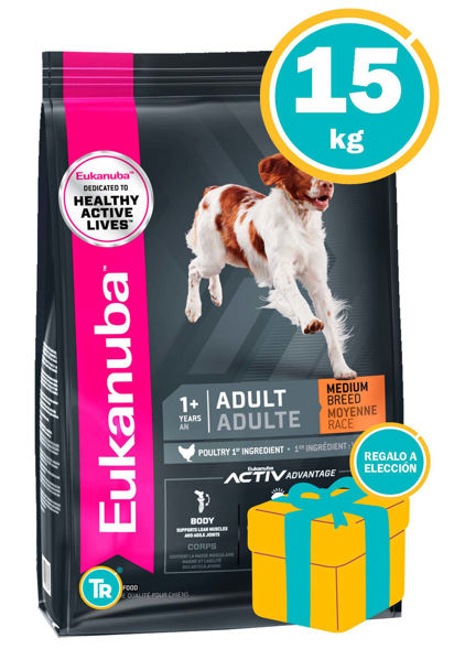 Imagen de EUKANUBA Alimento Adulto Razas Medianas 15kg