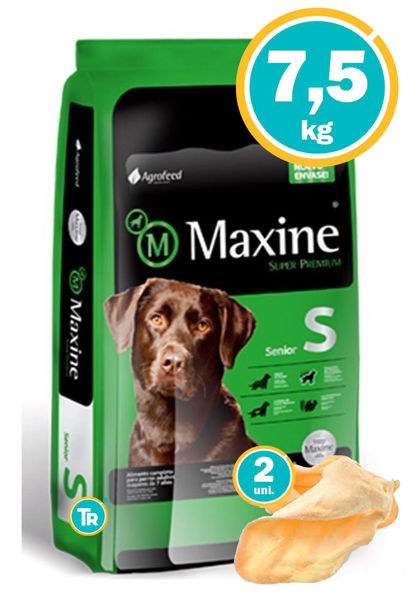 Imagen de MAXINE Perro Senior 7,5kg + 2 Orejas