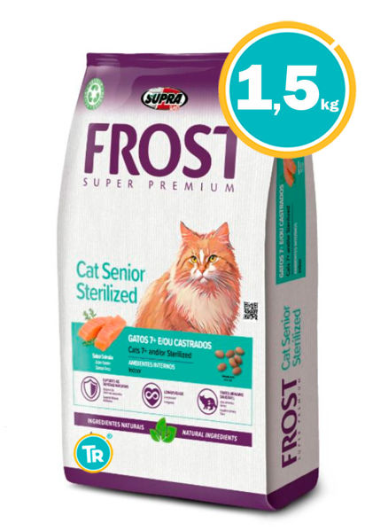 Imagen de FROST Cat Senior 7+ Castrados 1,5 kg