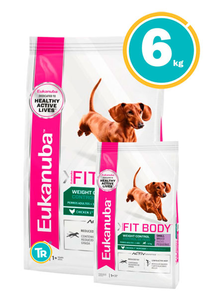 Imagen de PROMO EUKANUBA ADULT WEIGHT CONTROL SMALL 3KG X2