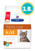 Imagen de HILLS Gato K/D Kidney 1.8 kg - Tratamiento Renal / Control de Minerales
