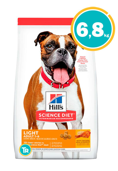 Imagen de HILLS Perro Adulto Light 6,8kg