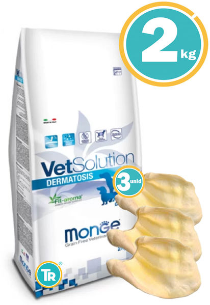 Imagen de VET SOLUTION Perro Dermatosis 2Kg + Orejas