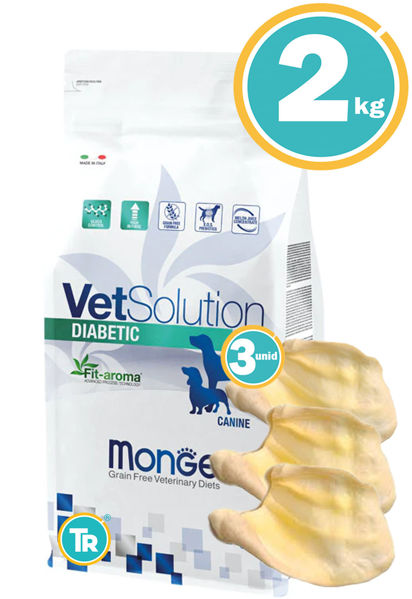 Imagen de VET SOLUTION Perro Diabetic 2Kg + Orejas