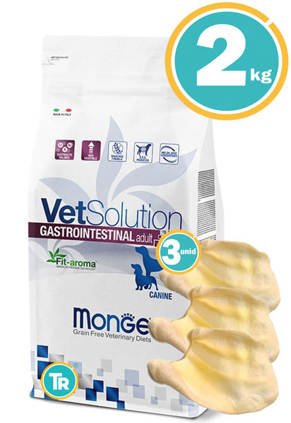 Imagen de VET SOLUTION Perro Gastrointestinal Adult 2Kg + Orejas