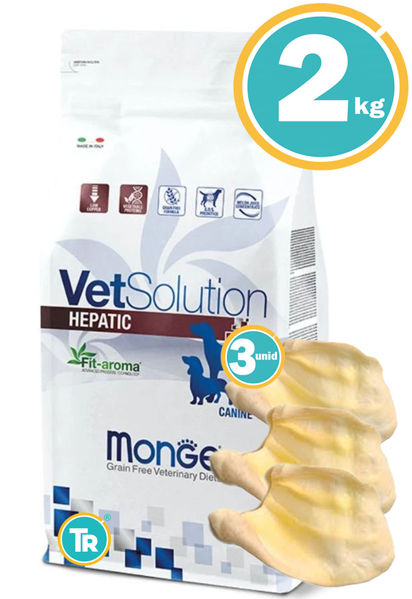 Imagen de VET SOLUTION Dog Hepatic 2Kg + Orejas