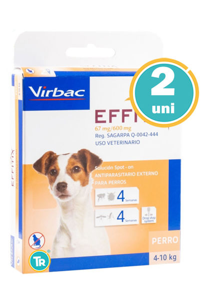 Imagen de PIPETA EFFITIX SPOT - ON Perro 2uni 4/10 kg