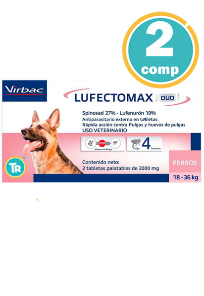 Imagen de PASTILLA ANTIPULGAS LUFECTOMAX Perro18 - 36 KG