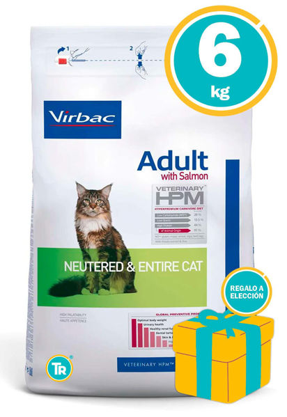 Imagen de Alimento HPM Virbac Gato Adulto 6kg