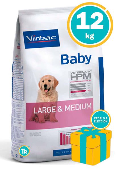 Imagen de Alimento HPM Virbac Perro Baby Cachorro Raza Mediana y Grande 12 kg