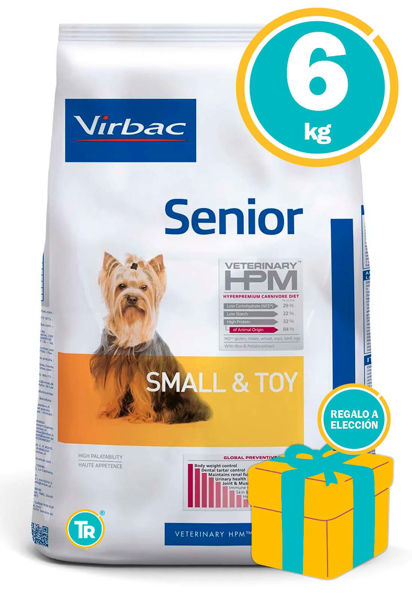 Imagen de Alimento HPM Virbac Perro Senior Razas Pequeñas y Mini 6kg