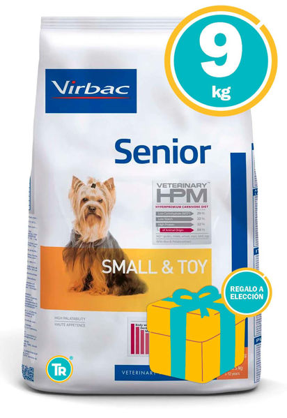 Imagen de Alimento HPM Virbac Perro Senior Razas Pequeñas y Mini 9 kg