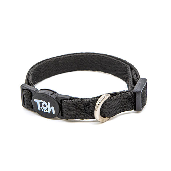 Imagen de COLLAR PARA GATO TOH TALLE UNICO NEGRO