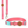 Imagen de COLLAR + CORREA TOH TALLE L ROSA