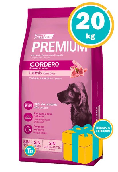 Imagen de VITALCAN PREMIUM Perro Cordero Adulto 20kg